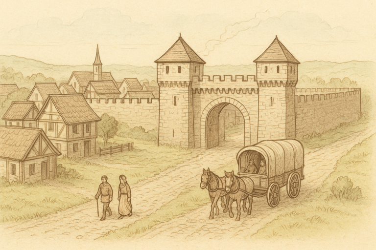 A generic town